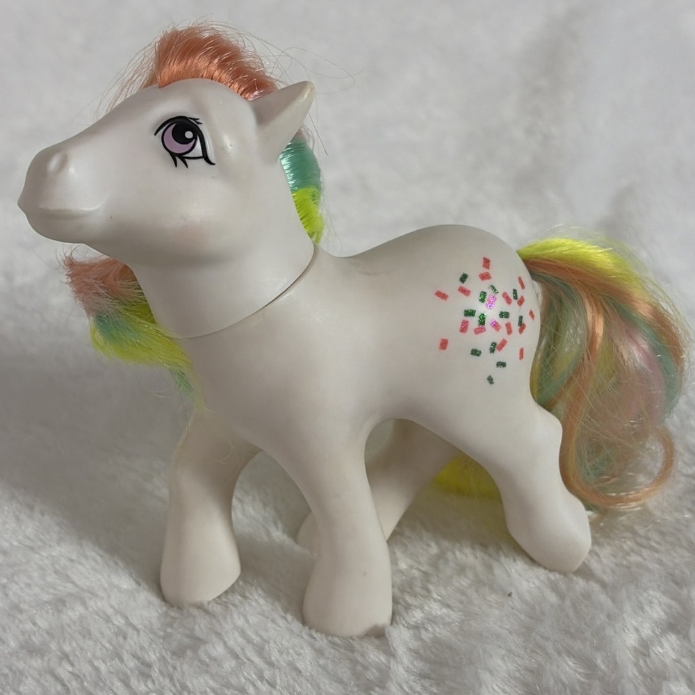 Hasbro‎ MLP My Little Pony 2018 G1 Retro Confetti From Classic Rainbow Ponies